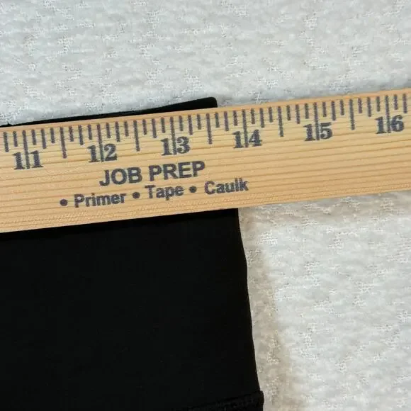 Athleta Elation Eyelet 7/8 Tight Leggings Black Floral Women's size medium - Picture 4 of 6